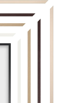 Samsung 43-inch The Frame Customizable Bezel Modern Brown (VG-SCFA43BWBZA, 2021 Model)