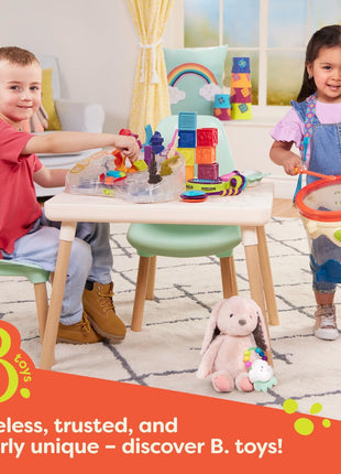 B. toys ??Baby Light ??Up Cloud Rattle ??Rain ??Glow Squeeze ??Sensory Development & Comfort - Teething Rattle Toys for Babies 3+ Years Months