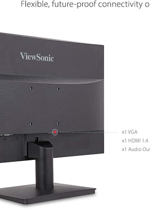 ViewSonic VA1903H 19-Inch WXGA 1366x768p 16:9 Widescreen Monitor with Enhanced View Comfort, Custom ViewModes and HDMI for Home and Office