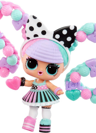 L.O.L. Surprise! LOL Surprise Hair Beads Tots with 60+ Hair Beads, Collectible Doll, DIY Hairstyles, Hair Beads Doll - Great Gift for Girls Age 3+