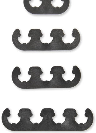 Mr. Gasket 9728 Wire Separators - Plastic - 7 mm / 8 mm - Black
