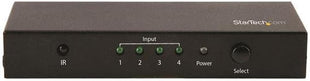 StarTech.com HDMI 2.0 Switch - 4 Port - 4K 60Hz - HDMI Automatic Video Switch Box - Multi Port Hub w/ 1 In 4 Out Functionality (VS421HD20)