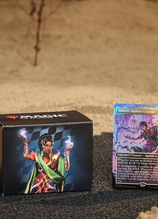 Magic: The Gathering Aetherdrift Commander Deck - Living Energy (100-Card Deck, 2-Card Collector Booster Sample Pack + Accessories)