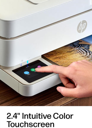 HP Envy 6555e Wireless All-in-One Color Inkjet Printer, Portobello, Print, scan, copy, Duplex printing Best-for-home, 3 month Instant Ink trial included, AI-enabled (714N5A)