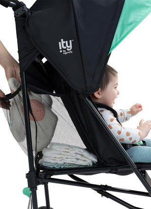 Ingenuity: ity by Ingenuity Smooth Stroll Convenience Stroller, Lightweight, with Aluminum Frame, Large Seat Area, 2 Position Recline, Extra Large Storage Basket – for Travel