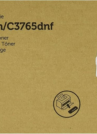 Dell W8D60 Toner Cartridge C3760N/C3760DN/C3765DNF Color Laser Printer, Black, 1 Size