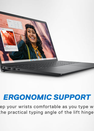 Dell Inspiron 3530 Laptop - 15.6-inch FHD (1920x1080) Display, Intel Core i3-1305U Processor, 8GB DDR4 RAM, 512GB SSD, Intel UHD Graphics, Windows 11 Home, Onsite Service - Carbon Black