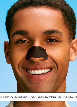 Biore Charcoal Deep Cleansing Nose Pore Strips, Blackhead Remover, 18 ct | C-Bond Technology, Instant Pore Unclogging, Charcoal Blackhead Remover, Best for Oily Skin