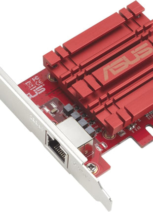 ASUS XG-C100C 10G Network Adapter PCI-E x4 Card with Single RJ-45 Port and Built-in QoS for use with Windows 10/8.1/8/7 and Linux Kernel 4.4/4.2/3.6/3.2, TAA Compliant (XG-C100C)