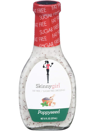Skinnygirl Sugar Free Gluten Free Salad Dressing, Poppyseed, 8 Ounce