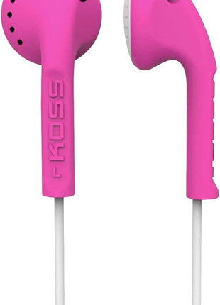 Koss KE10P Scalped Stereo Earbuds, Pink