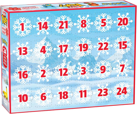 Funko Pop! Bitty Countdown Calendar: Pokemon - 24 Days of Surprises - Collectible Vinyl Mini Figures - Mystery Box - Gift Idea - Holiday Present for Kids - Christmas or Birthday Countdown