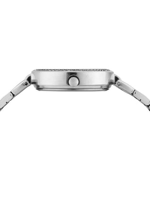 TIMEX Silver Round Dial Analog Women's Watch - TWEL18730