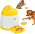 Arf Pets Dog Treat Dispenser with Remote Button â€“ Dog Memory Training Activity Toy â€“ Treat While Train, Promotes Exercise by Rewards, Improves Memory & Positive Training for A Healthier & Happier Pet