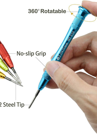 Y00 Triwing Screwdriver for Nintendo Switch Triwing Tripoint Screwdriver Set, Y00 and PH00 Phillips Screwdriver Set, Repair Tool Kit for Joy-con Controller Nintendo Wii DS Lite DSi 3DS GBA SP NDS