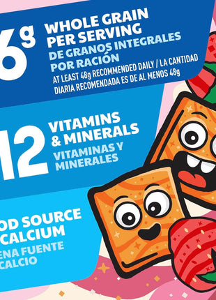 Cinnamon Toast Crunch Breakfast Cereal, Crispy Strawberry Cereal, Family Size, 18.8 oz