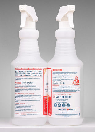 Wondercide - Indoor Pest Control Spray for Home and Kitchen - Ant, Roach, Spider, Fly, Flea, Bug Killer and Insect Repellent - with Natural Essential Oils - Pet and Family Safe— Peppermint 32 oz