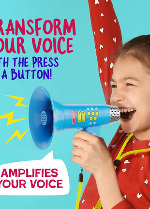 5 In 1 Voice Changer for Kids - Voice Changing Device for Boys & Girls | Birthday Gifts for 3, 4, 5, 7, 8 Year Old Boy - Toys Gift Ideas for Kid, Toddler - Gifts for Kids Ages 3-8+ Olds