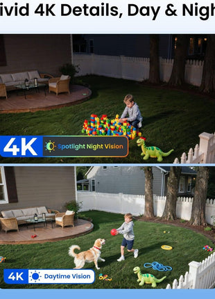 REOLINK Argus PT Ultra First 4K Solar Security Cameras Wireless Outdoor | 360° Pan Tilt Auto-Tracking, 8MP Color Night Vision, 2.4/5 GHz Wi-Fi 6, No Subscriptions, Home Hub Compatible