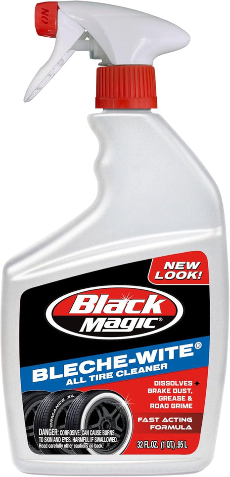 Black Magic 800002224 Bleche-Wite Tire Cleaner Trigger Spray - 32 oz.