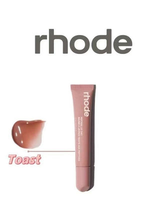 Rhode Gloss Lip Tint, Sheer Color and Hydrating Finish, 3 fl oz, 10ml (Toast)