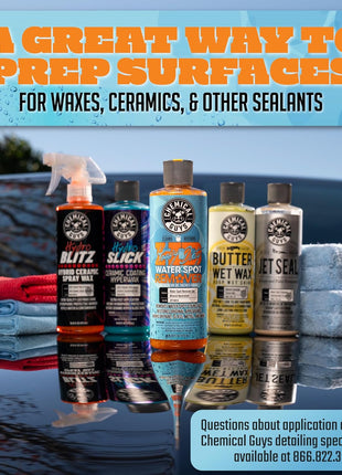 Chemical Guys Heavy Duty Water Spot Remover Gel for Paint, Glass, and Metal - Mineral and Water Spot Remover for Cars, Trucks, Motorcycles, RVs & More - 16 oz