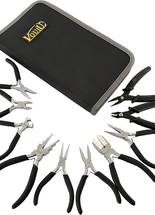 10-Piece Jewelry Pliers Set Jewelry Making Tools