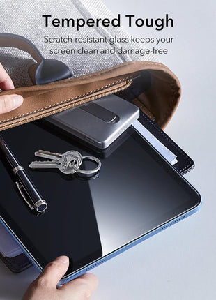 ESR 2 Pack Screen Protector for iPad A16 11th/10th Generation (11 Inch/10.9, 2025/2022), 9H Tempered Glass Film Guard with Alignment Frame, Anti-Scratch, Bubble Free, HD Clarity, Apple Pencil Support