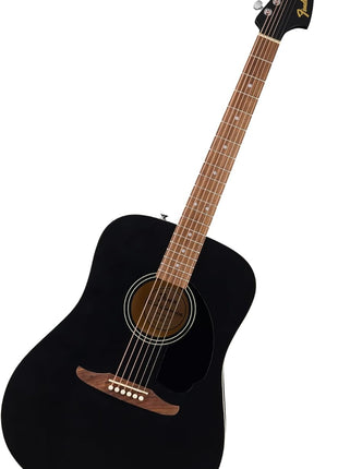 Fender California Debut Redondo Series Beginner Acoustic Guitar, Black | Acoustic guitar for beginners adults, slim neck, starter-friendly, 2-year warranty, under $300, vs Yamaha