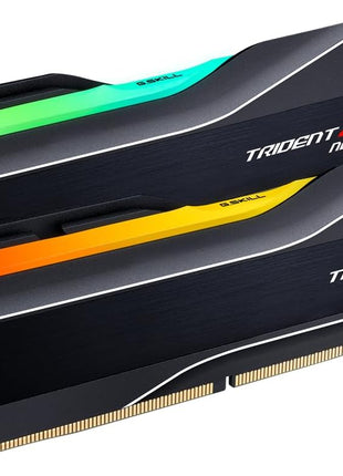 G.SKILL Trident Z5 Neo RGB Series DDR5 RAM (AMD EXPO) 32GB (2x16GB) 6000MT/s CL26-36-36-96 1.45V Desktop Computer Memory U-DIMM - Matte Black (F5-6000J2636H16GX2-TZ5NR)