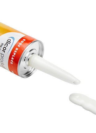 Dicor 501LSW-1 Epdm Self-Leveling Lap Sealant-10.3 Oz. Tube, White, 10.3 Fluid_Ounces (Packaging May Vary)