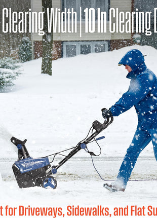 Westinghouse WSnow20 Corded Snow Blower 20 Inch, Steel Auger, Dual LED Lights, 1800 Watt Motor, Electric Snow Blower with 25ft Throwing Distance, Plows 680lbs/min, Adjustable Chute