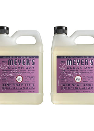MRS. MEYER'S CLEAN DAY Hand Soap Refill, Lavender Scent, 33 Fl Oz Bottle