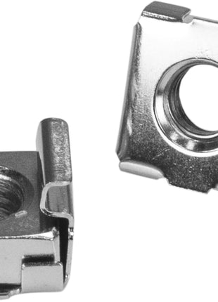 StarTech 20-Pack M6 12mm Screws, Square Hole Cage Nuts and Installation Tool, Hardware Mounting Kit for 19 inch or 10 inch Server Racks, Cabinets and Enclosures, Silver - TAA