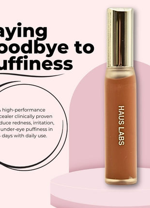 Haus Labs Triclone Skin Tech Hydrating Concealer 43 Medium Deep Golden Yellow Olive Undertones – Brightening, Crease-Resistant, Arnica-Infused