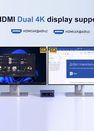 Beelink Mini PC,Mini S12 N95 Intel Alder Lake-N95 (up to 3.4GHz),12GB LPDDR5 512GB SATA3 SSD Mini Desktop Computer, Support 4K@60Hz Dual HDMI Display, 2.5G LAN/USB3.2/Low-Power Home/Office Micro PC