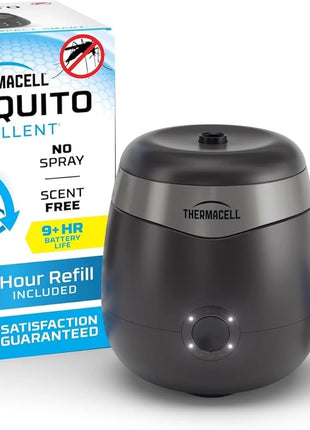 Thermacell E-Series Rechargeable Mosquito Repeller with 20' Mosquito Protection Zone; Bug Spray Alternative; Scent Free