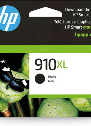 HP 910XL Black High-yield Ink Cartridge for HP Printers | Works with Printer Series: OfficeJet 8010, 8020; OfficeJet Pro 8020, 8030 | Eligible for Instant Ink | 3YL65AN