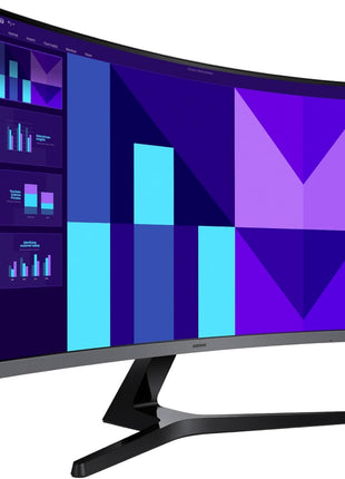 Samsung 32-inch S3 (S39GD) FHD 100Hz Curved Monitor, Game Mode, Eye Saver Mode, Multiple Connectivity with HDMI Port, Built-In Speakers, LS32D396GANXZA, 2025