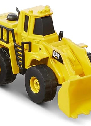 CAT Construction Toys CAT Construction Die Cast Metal 3 Pack Vehicles - Steam Roller/Excavator/Wheel Loader for Ages 3+