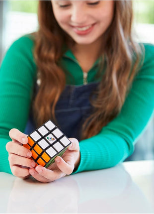 Rubik's Cube The Original 3x3 Puzzle Cube & Brain Teaser Fidget Toy | The World's Best-Known Puzzle, An Iconic STEM Toy That Enhances Spatial Awareness & Algorithmic Thinking Skills, Ages 8+