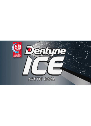 Dentyne Ice Arctic Chill Sugar Free Gum, 9 Packs of 16 Pieces (144 Total Pieces)