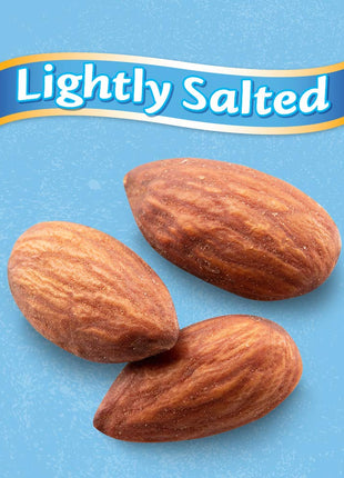 Blue Diamond Almonds Low Sodium Lightly Salted Snack Nuts, 100 Calorie Packs, 0.6 Ounce (Pack of 32)