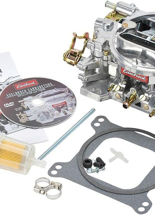 Edelbrock 1407 Performer 750 CFM Square Bore 4-Barrel Air Valve Secondary Manual Choke New Carburetor