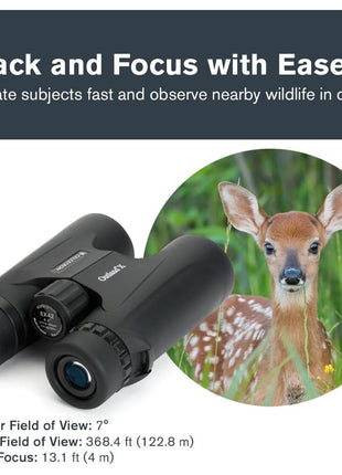 Celestron Outland X 8x42 Binoculars for Birding & Nature Viewing | Built for the Outdoors, Rugged Rubber-Armored Body, Waterproof, BaK-4 Prisms, Multi-Coated Optics, Bright, Clear Views
