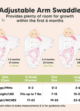 KeaBabies 3-Pack Organic Baby Swaddle Sleep Sacks - Swaddles for Newborns, Infant 0-3 Months, Baby Girls, Boys, Soft & Snug Newborn Sleep Sack, Nursery Swaddling Blankets (Nordic)