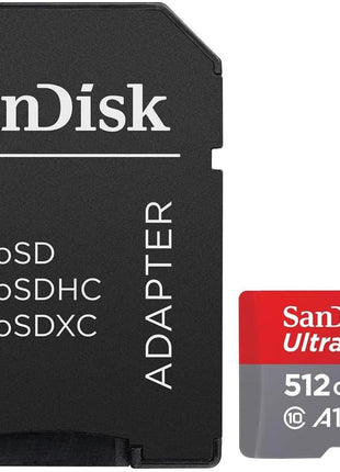 SanDisk Ultra 512 GB Class 10/UHS-I [U1] microSDXC - 1 Pack