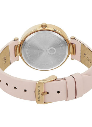 United Colors of Benetton Women Pink Round Dial Analog Watch - UWUCL1005