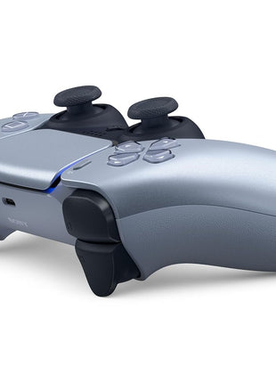 Sony 1000039941 DualSense Wireless Controller - Sterling Silver - Bluetooth, USB