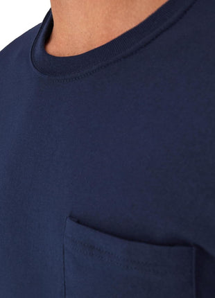 Hanes Men's Pocket T-Shirt Pack, 6-Pack, Cool & Breathable Cotton Tees, Stay-Tucked Undershirts for Men